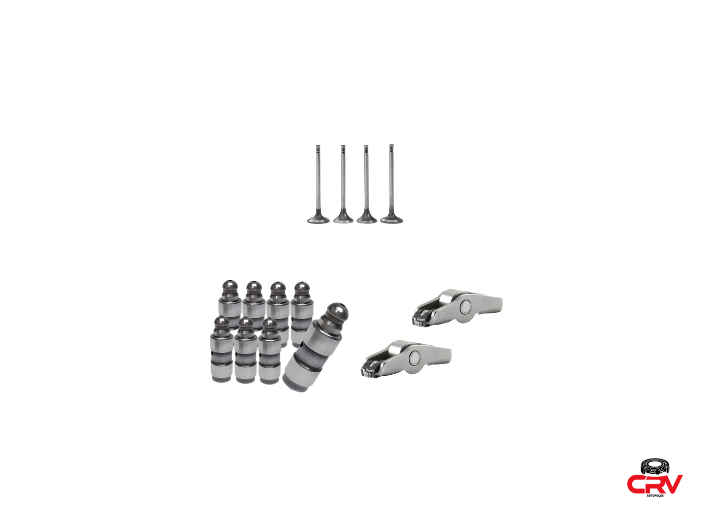 Válvulas, tuchos e balancins